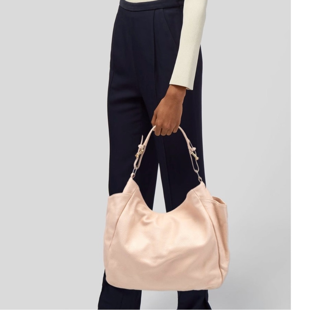 Mark and Graham pebble leather shoulder hobo bag